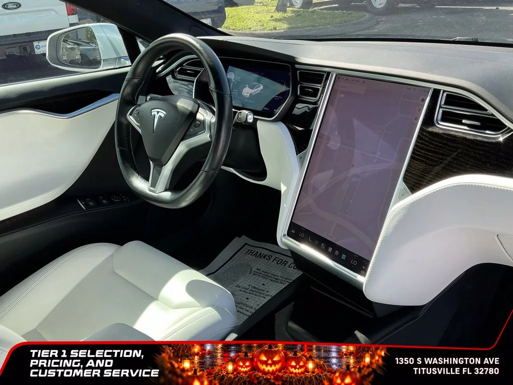 Used 2017 White Tesla 100D image 17