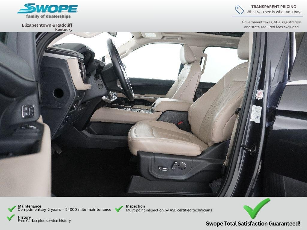 Used 2024 Dark Matter Gray Metallic Ford Limited image 19