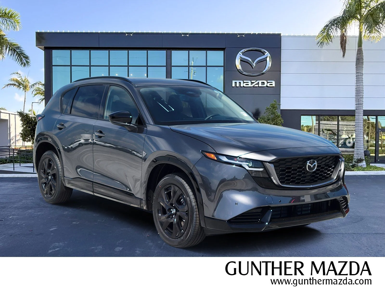 New 2026 Machine Gray Metallic Mazda 2.5 S Premium AWD image 1