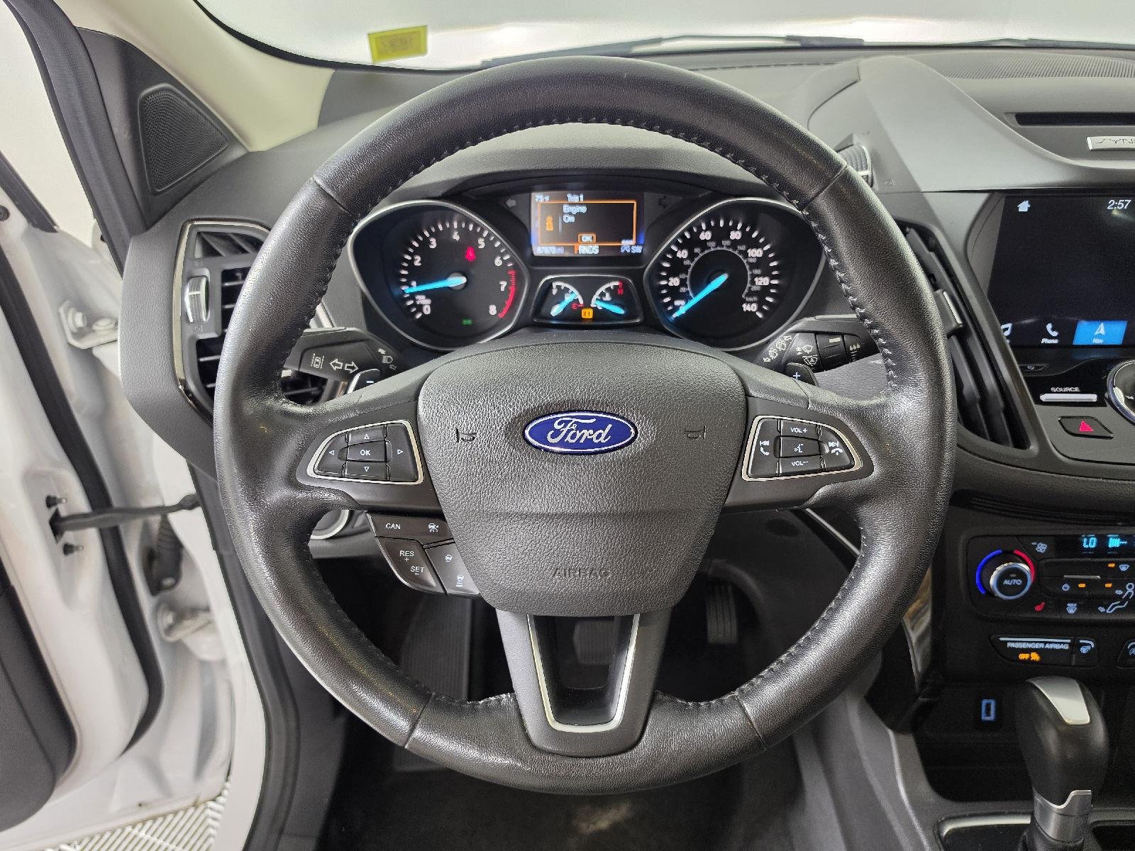 Used 2017 White Platinum Metallic Tri-Coat Ford Titanium image 13