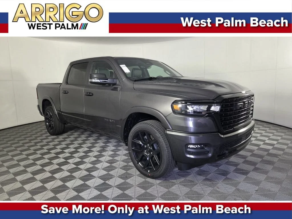 New 2026 Granite Crystal Metallic Clear-Coat Exterior Paint RAM Laramie image 1