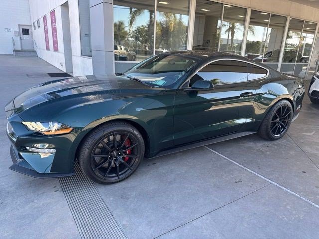 Used 2019 Dark Highland Green Metallic Ford Bullitt image 2