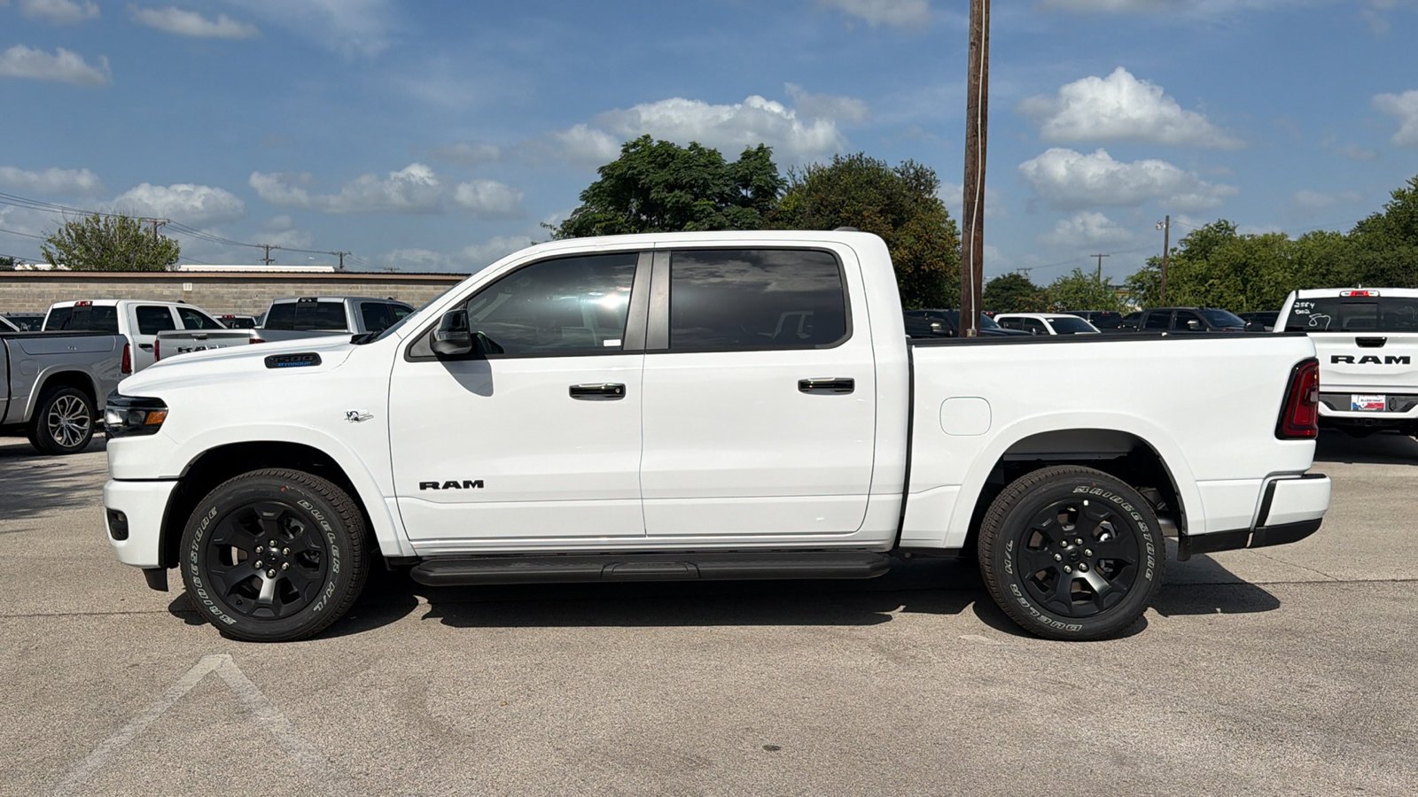 New 2026 Bright White Clear-Coat Exterior Paint RAM Lone Star image 8