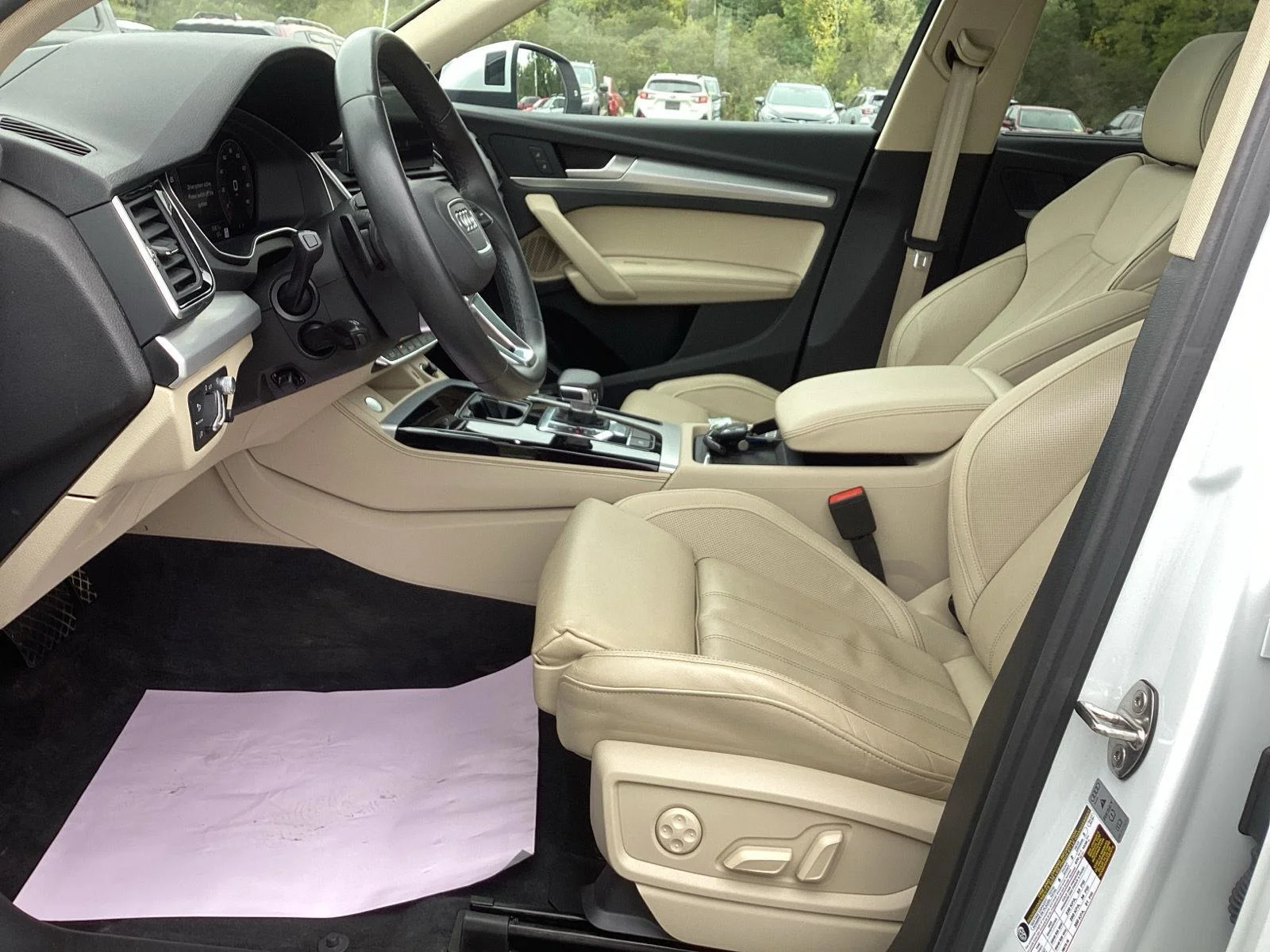 Used 2024 Glacier White Metallic Audi S line Prestige image 16