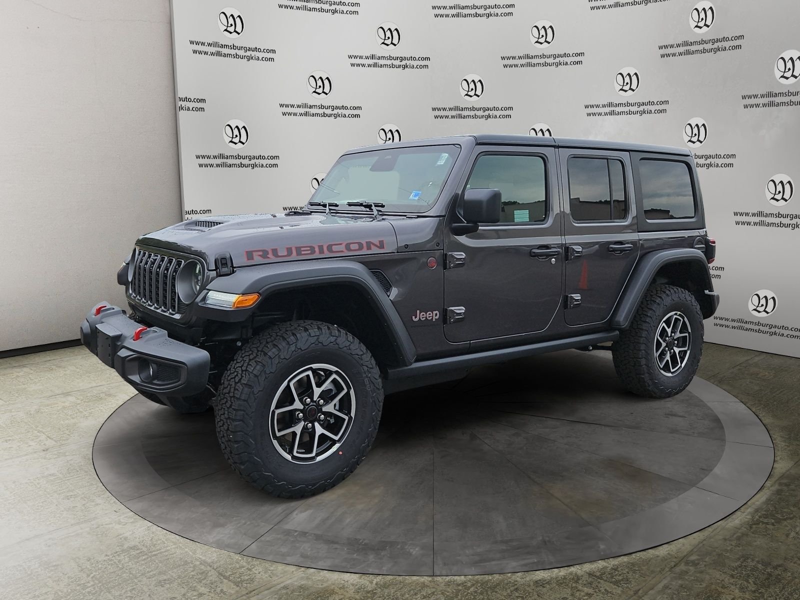 New 2026 Granite Crystal Metallic Clear-Coat Exterior Paint Jeep Rubicon image 1
