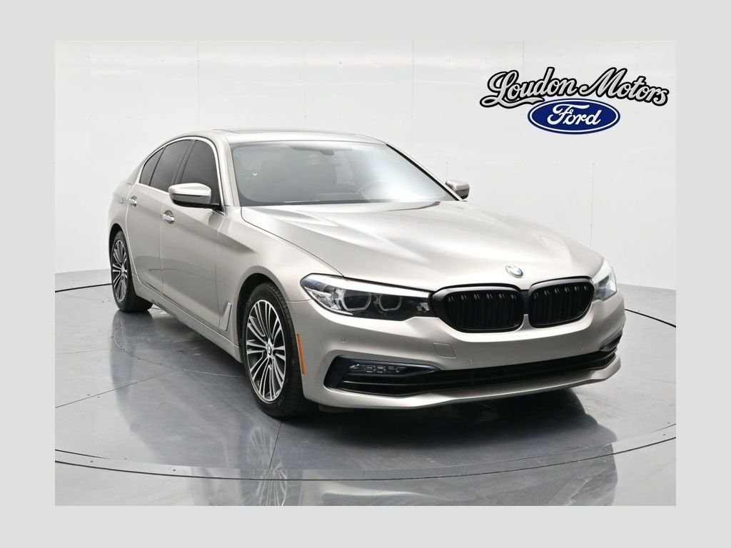 Used 2017 Cashmere Silver Metallic BMW 530i xDrive image 1