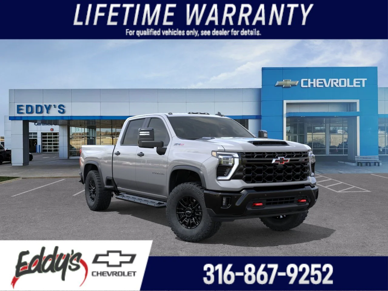 New 2026 Sterling Gray Metallic Chevrolet ZR2 image 1