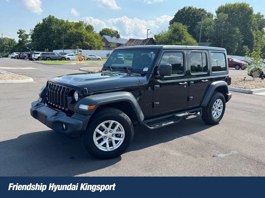 Used 2023 Black Jeep Sport S image 1