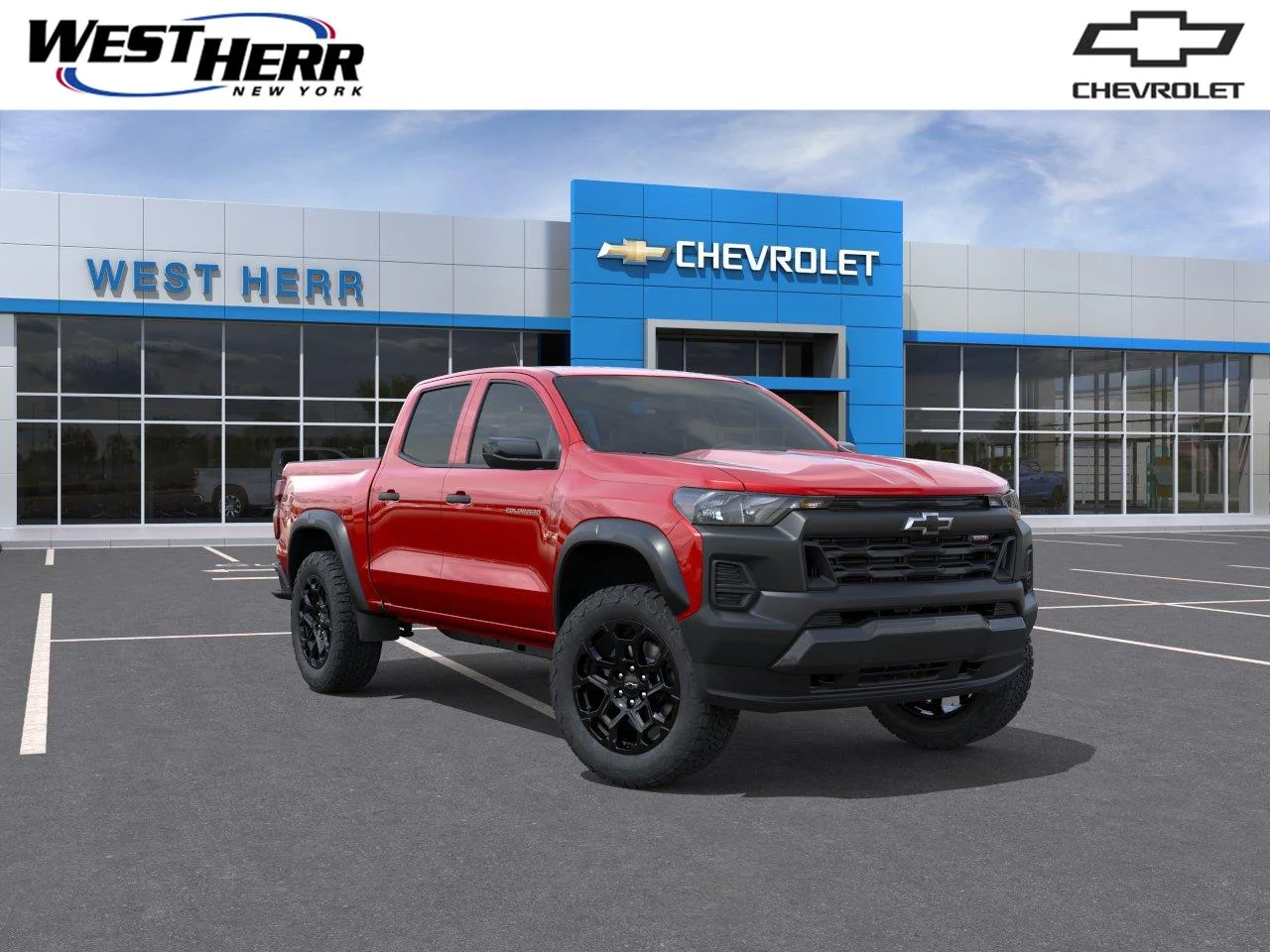 New 2026 Radiant Red Tintcoat Chevrolet Trail Boss image 1