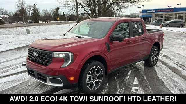 New 2026 Ruby Red Metallic Tinted Clearcoat Ford Lariat image 3