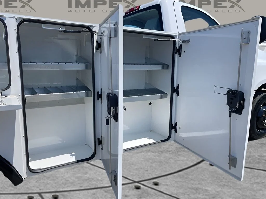 Used 2024 White Chevrolet Utility Body 12 Foot STHAL image 49