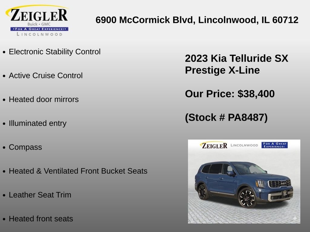 Used 2023 Black Kia SX X-Line image 12
