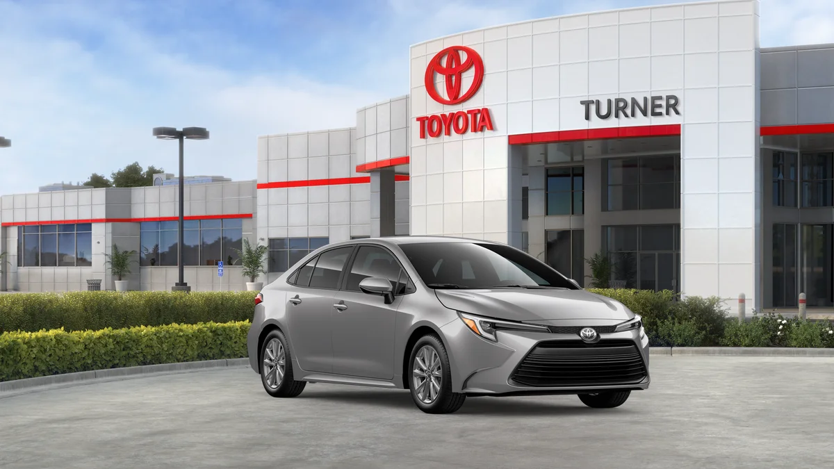 New 2026 Classic Silver Metallic Toyota Hybrid LE image 47