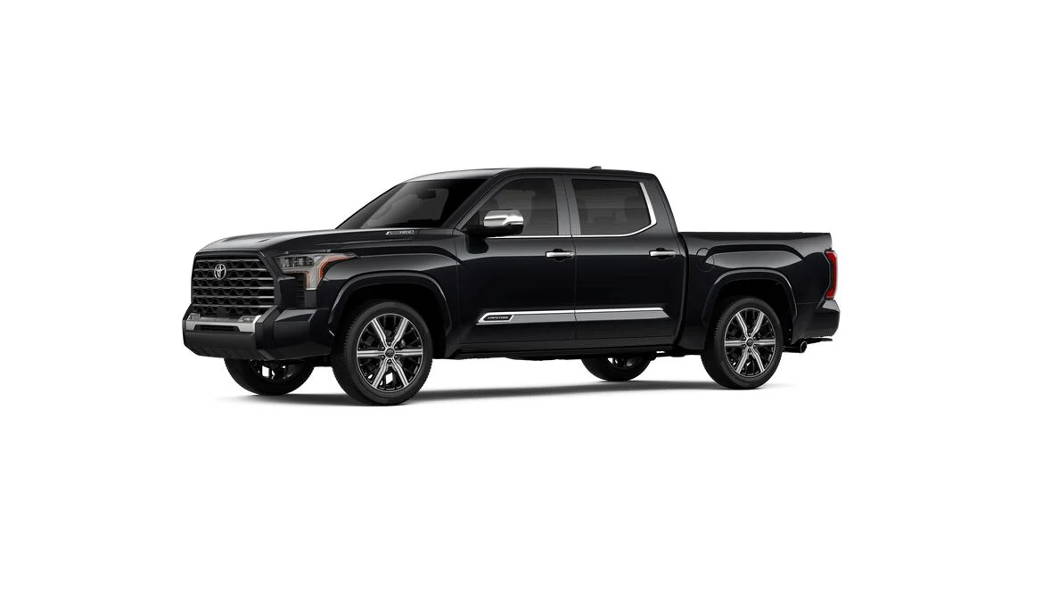 New 2026 Midnight Black Metallic Toyota Capstone image 2