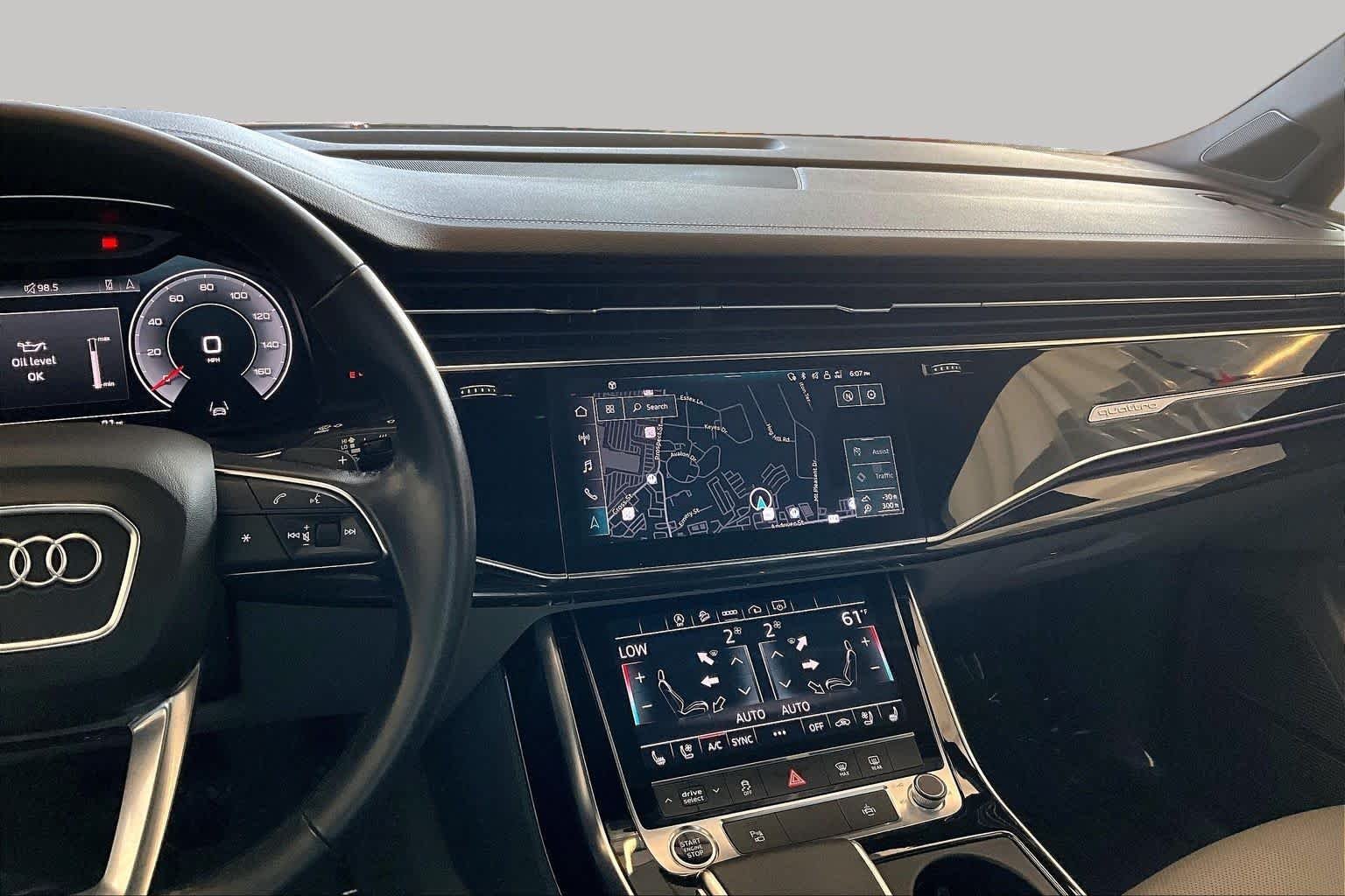 Certified Used 2023 Carrara White Audi Premium Plus image 7