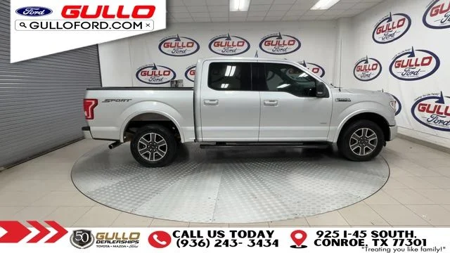Used 2015 Ingot Silver Ford XLT image 9