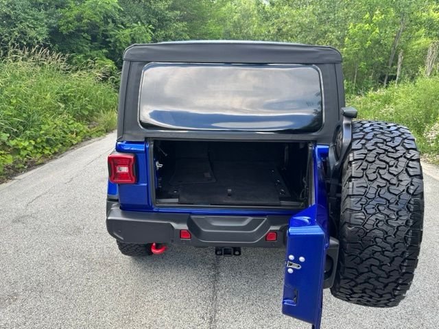 Used 2019 Ocean Blue Metallic Jeep Unlimited Rubicon image 17
