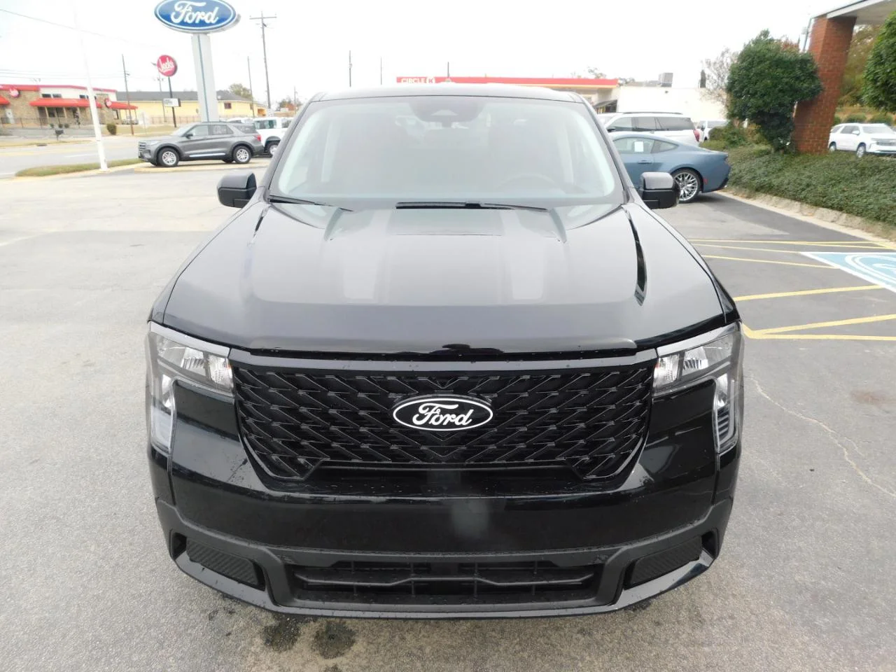 New 2025 Shadow Black Ford XLT image 3