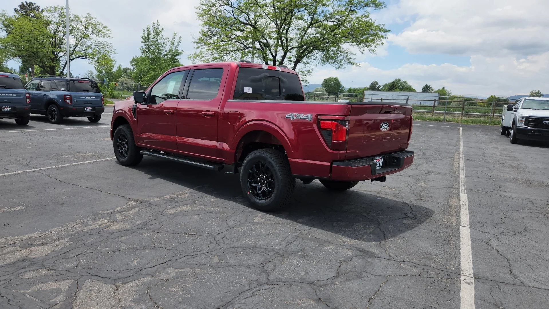 New 2026 Ruby Red Metallic Tinted Clearcoat Ford XLT image 8