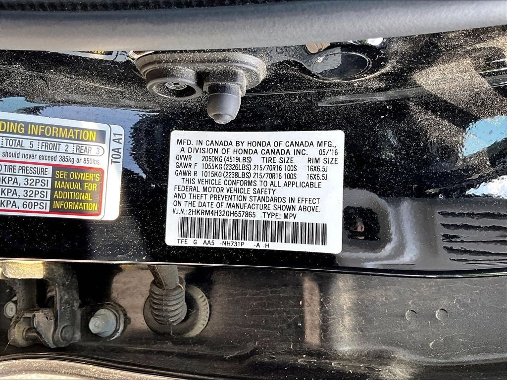 Used 2016 Black Honda LX image 8