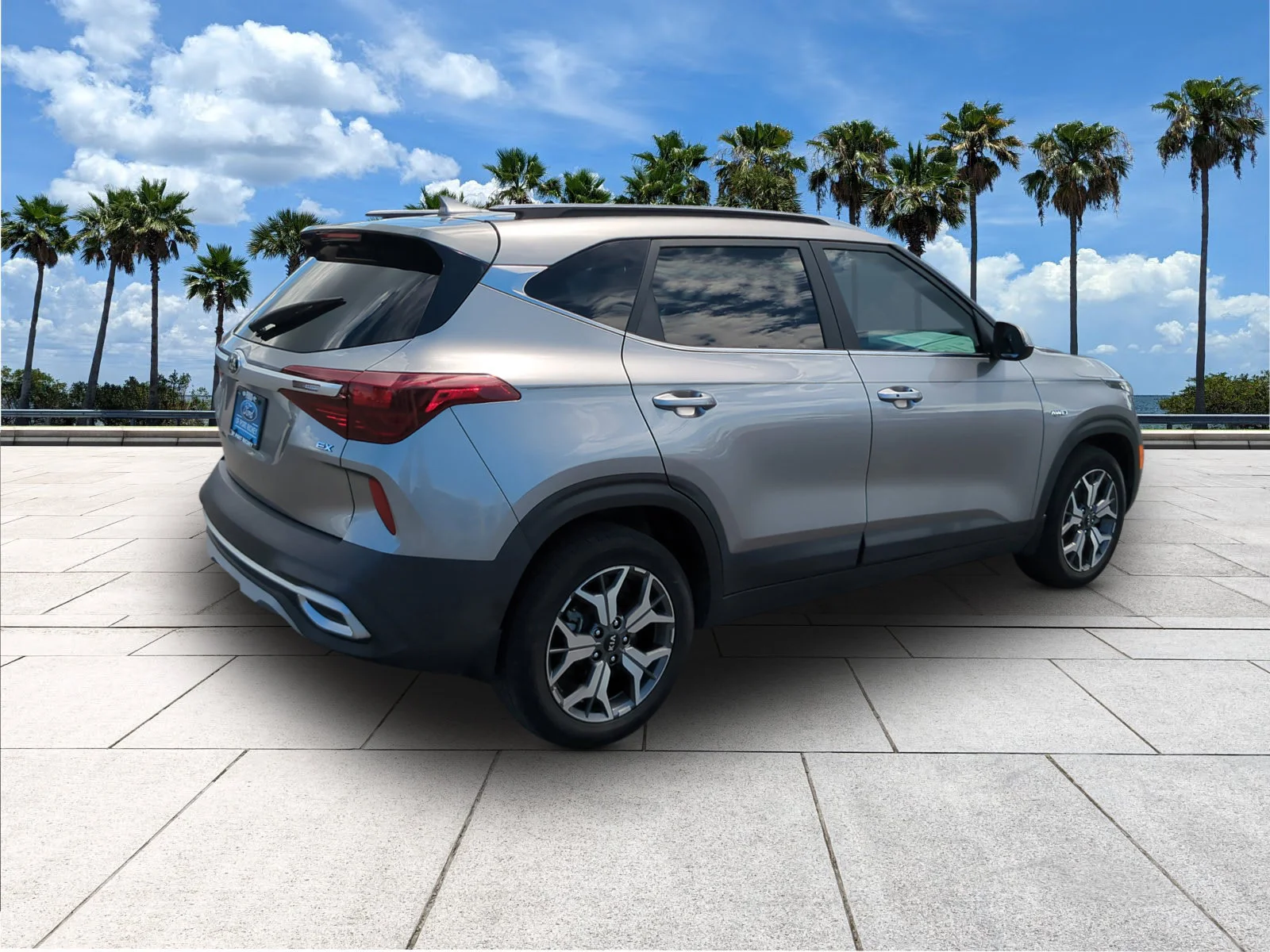 Certified Used 2021 Steel Gray Kia EX image 8