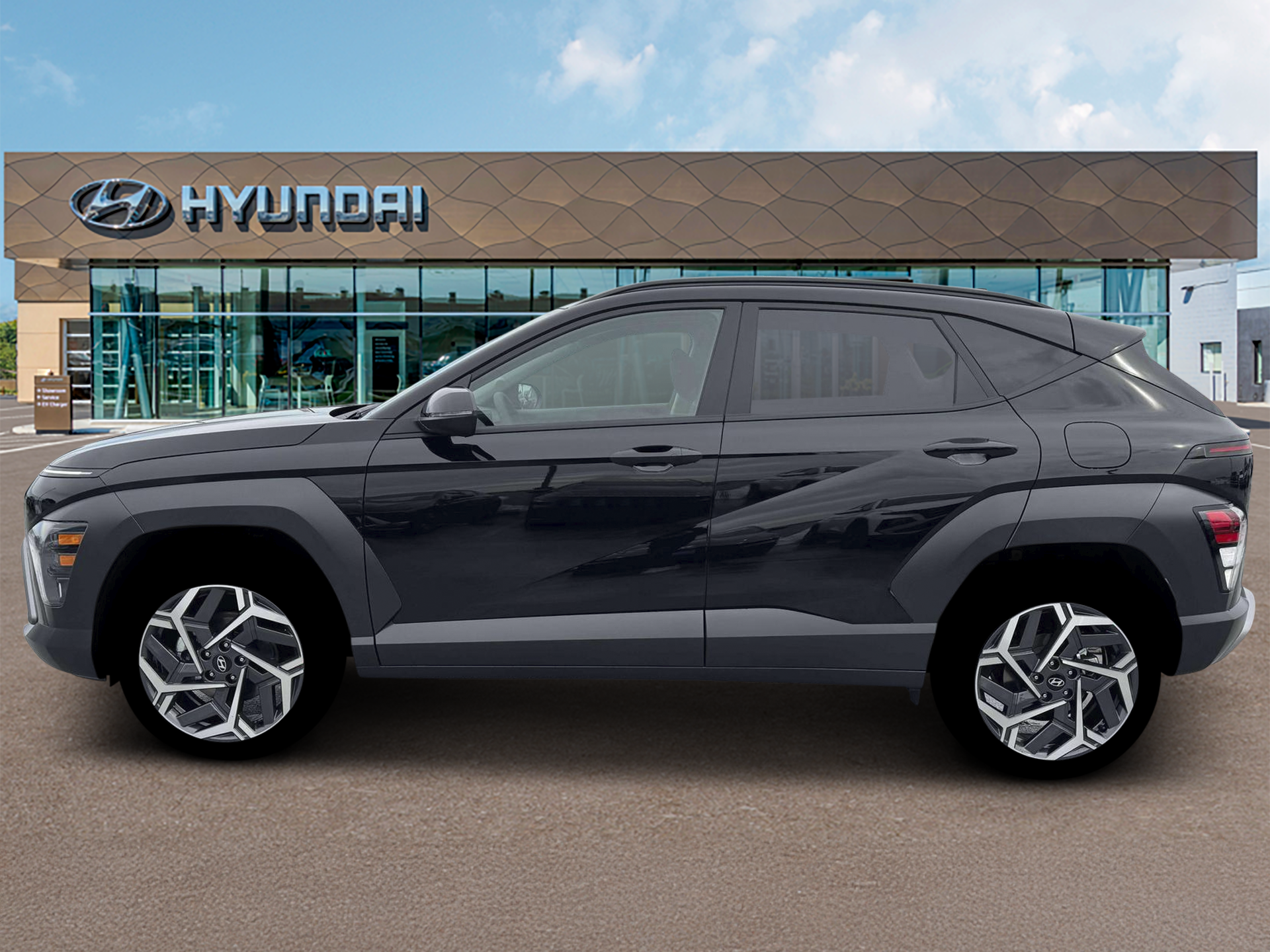 New 2026 Abyss Black Pearl Hyundai SEL Premium AWD image 3