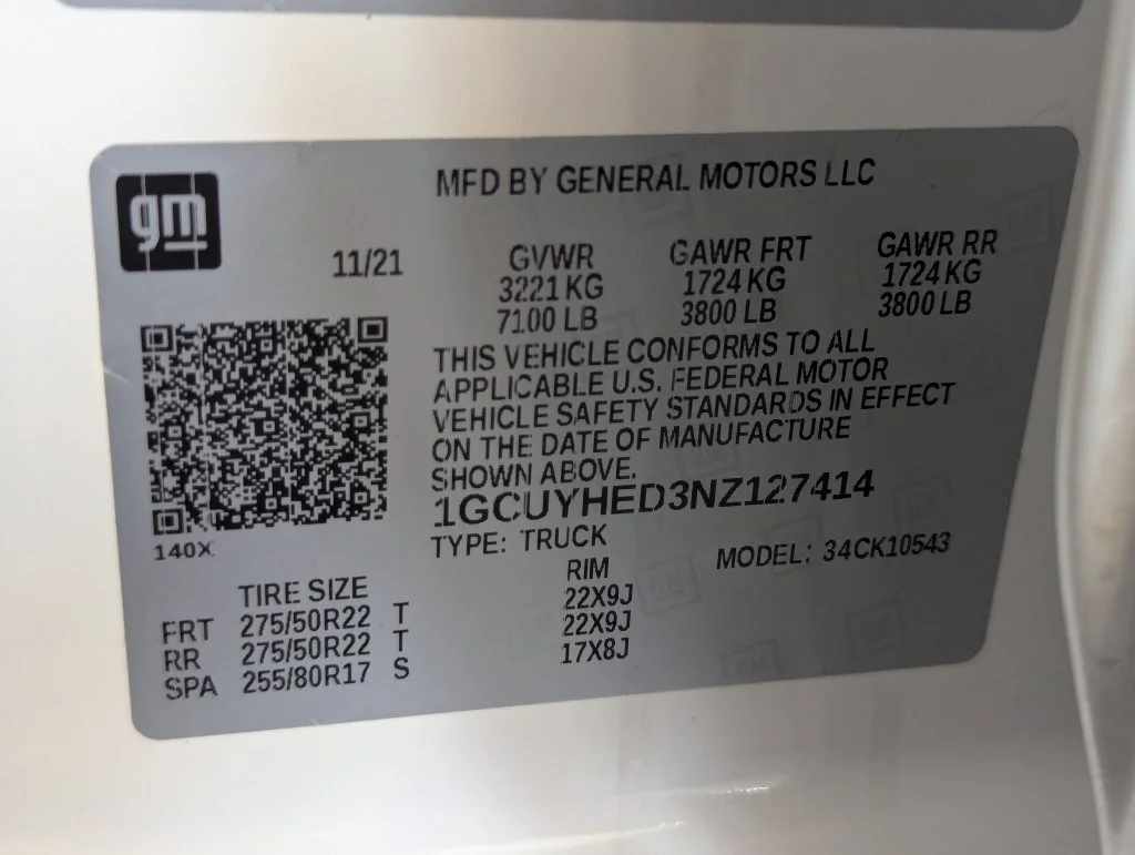 Certified Used 2022 Beige Chevrolet High Country image 33