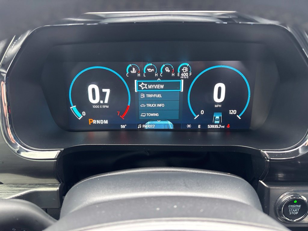 Used 2022 Antimatter Blue Metallic Ford Lariat image 13