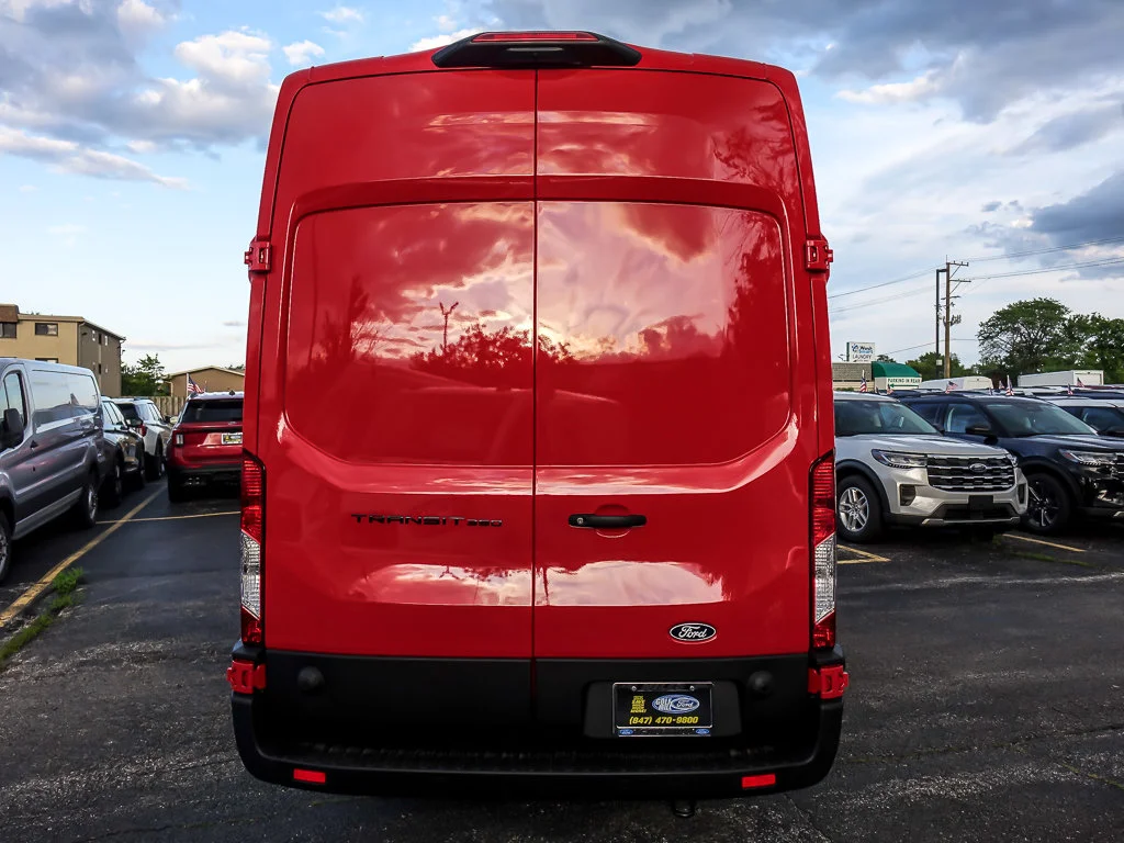 New 2026 Race Red Ford Cargo Van image 7