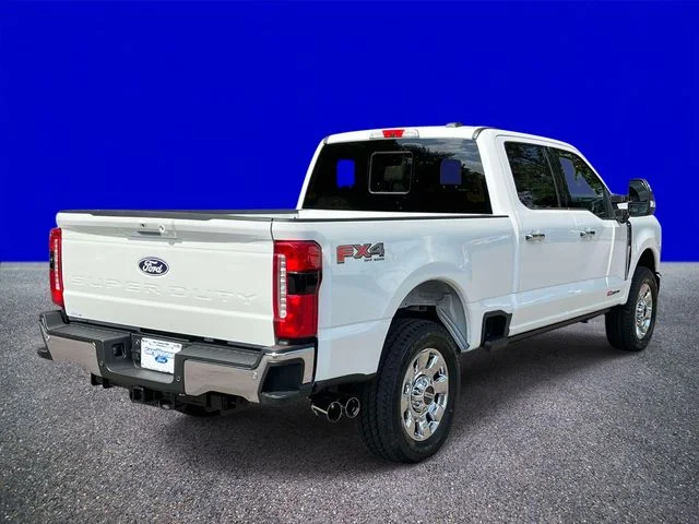 New 2027 Star White Metallic Tri-Coat Ford F-250® Lariat® image 3
