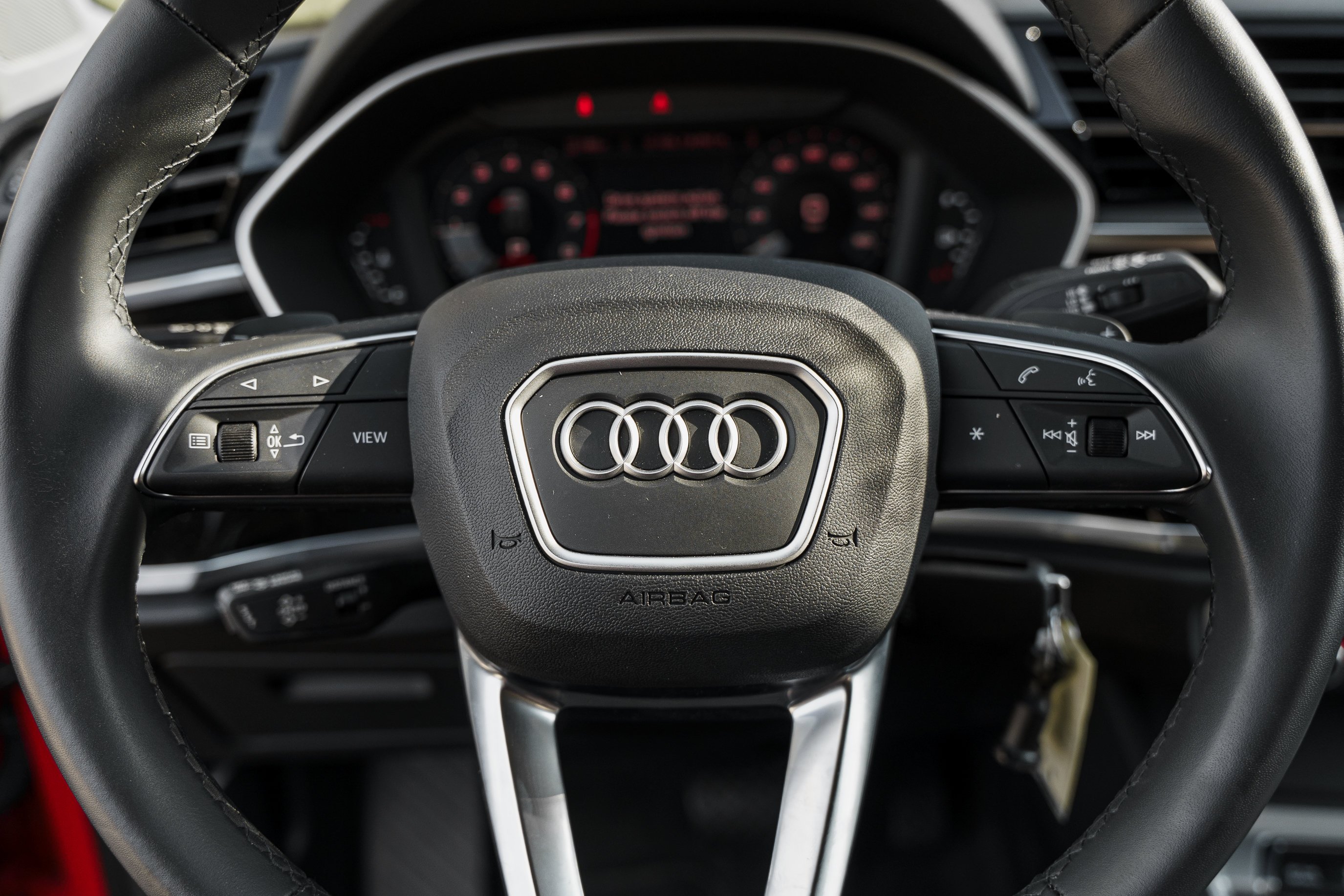 Certified Used 2024 Progressive Red Metallic Audi S line Premium image 15