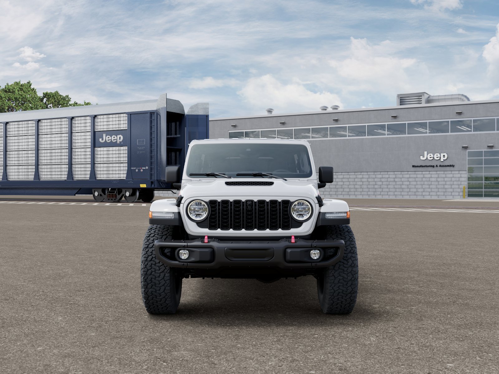 New 2026 Bright White Clearcoat Jeep Rubicon X image 6