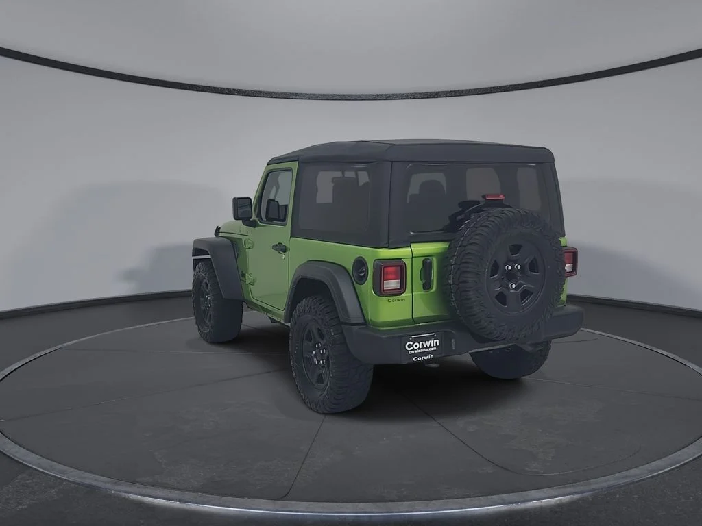 Certified Used 2025 Green Jeep Sport image 18