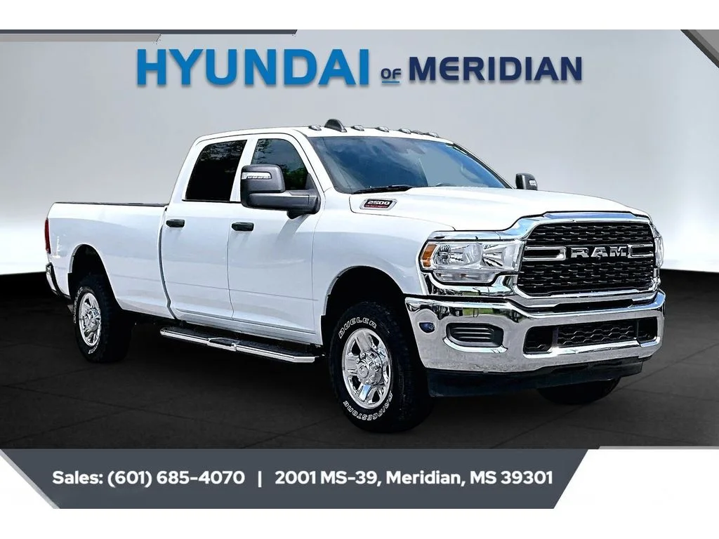 Used 2023 Bright White Clearcoat Ram Tradesman image 1