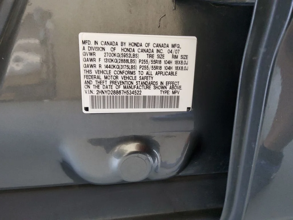 Used 2007  Acura 3.7L image 20