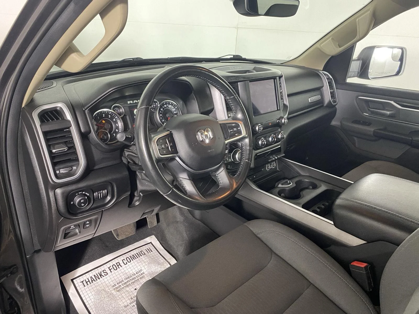 Used 2019 Granite Crystal Metallic Clearcoat Ram Big Horn/Lone Star image 14