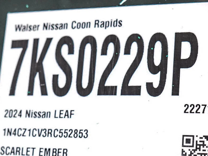 Used 2024 Scarlet Ember Tintcoat Nissan SV Plus image 30