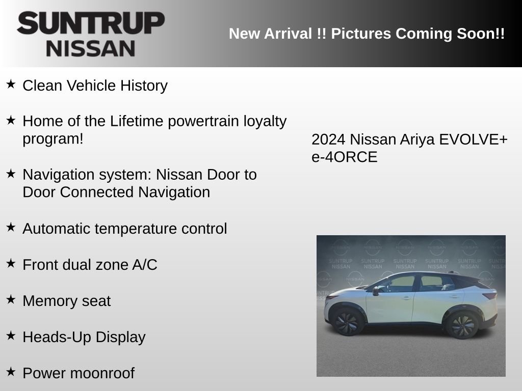 Used 2024 White Nissan EVOLVE+ e-4ORCE image 6