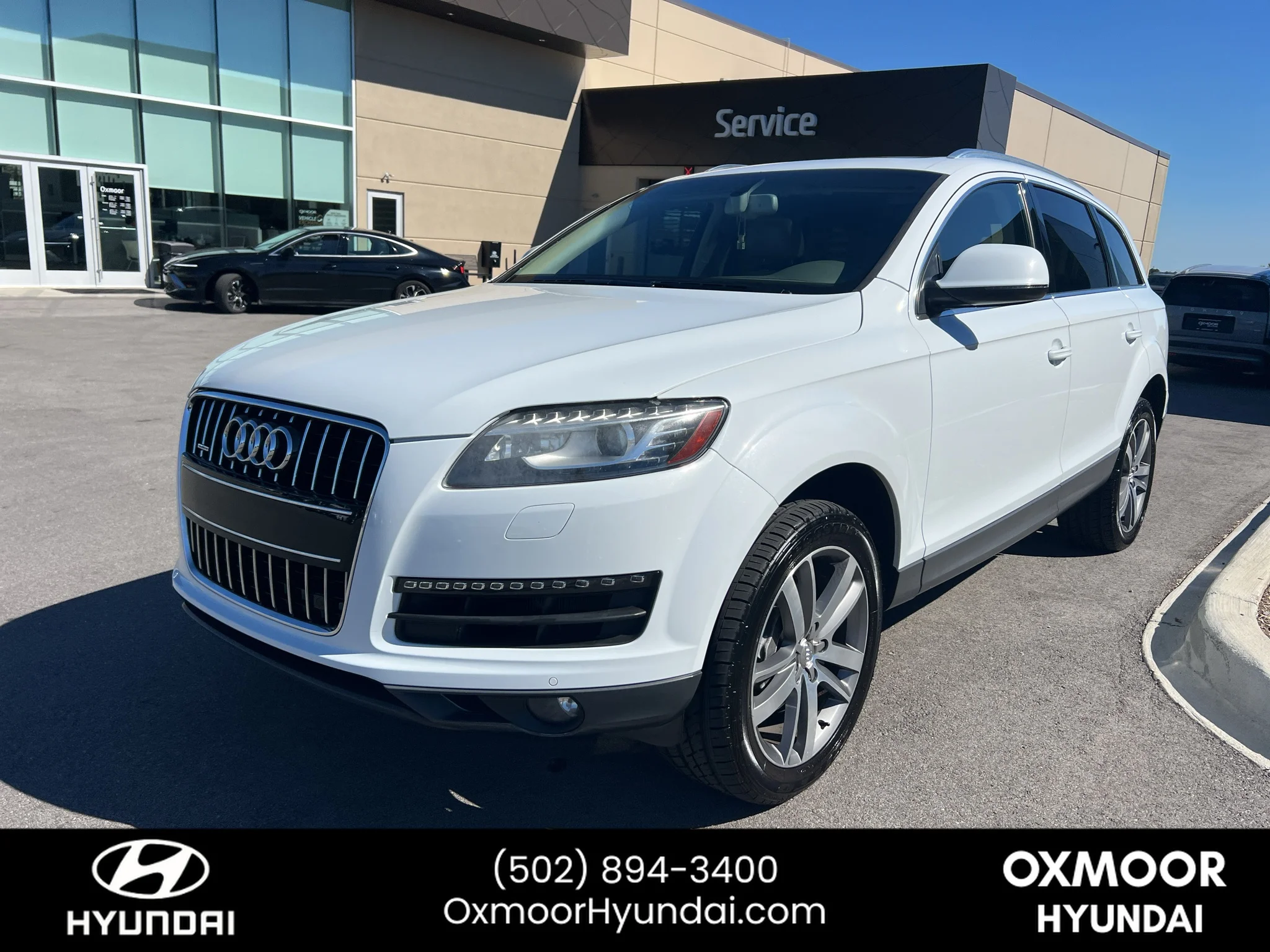 Used 2013 Glacier White Metallic Audi 3.0T Premium Plus image 3