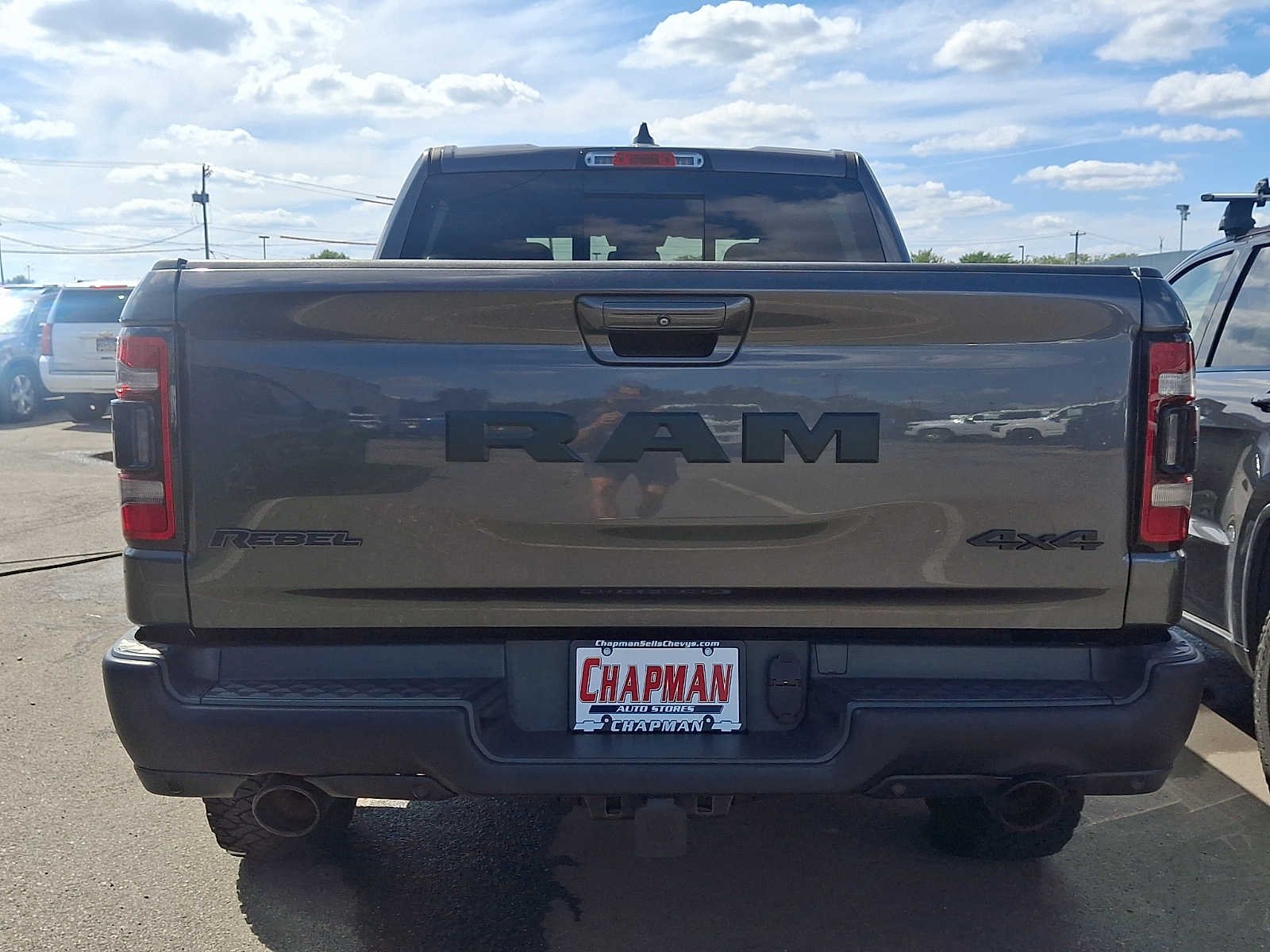Used 2019 Granite Crystal Metallic Clearcoat Ram Rebel image 5