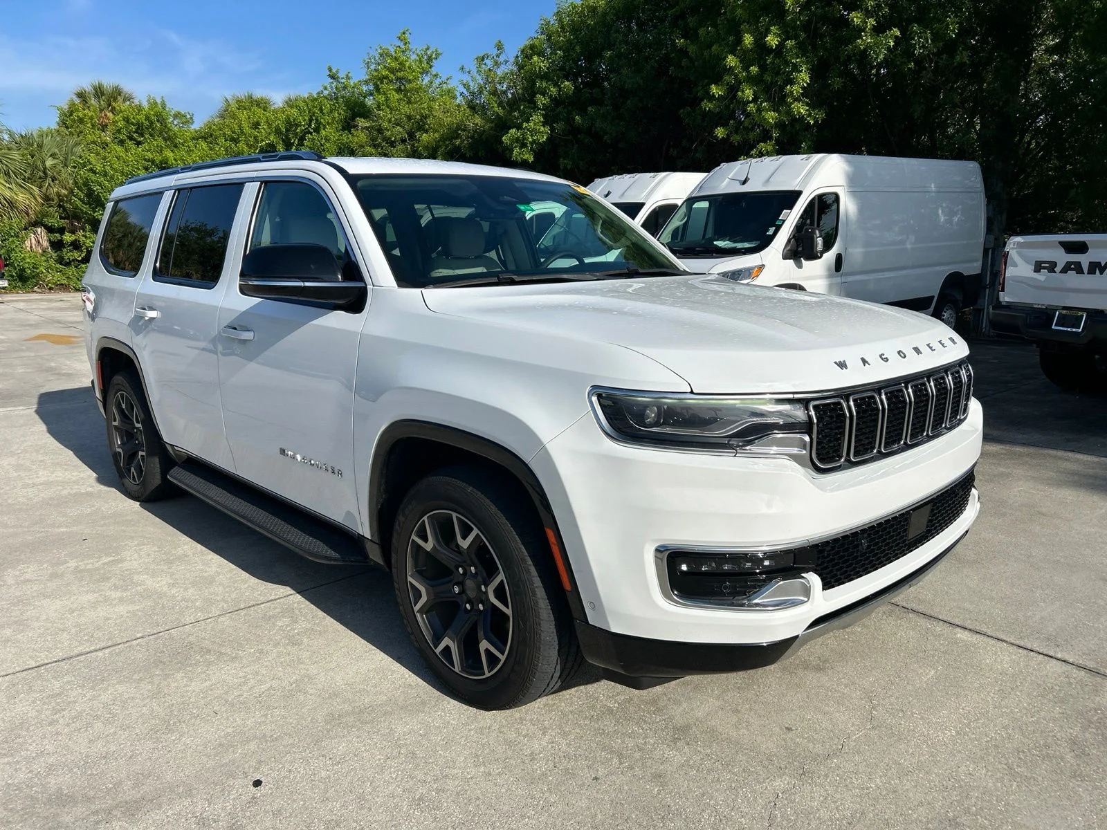 Used 2023 Bright White Clearcoat Jeep Series III image 7