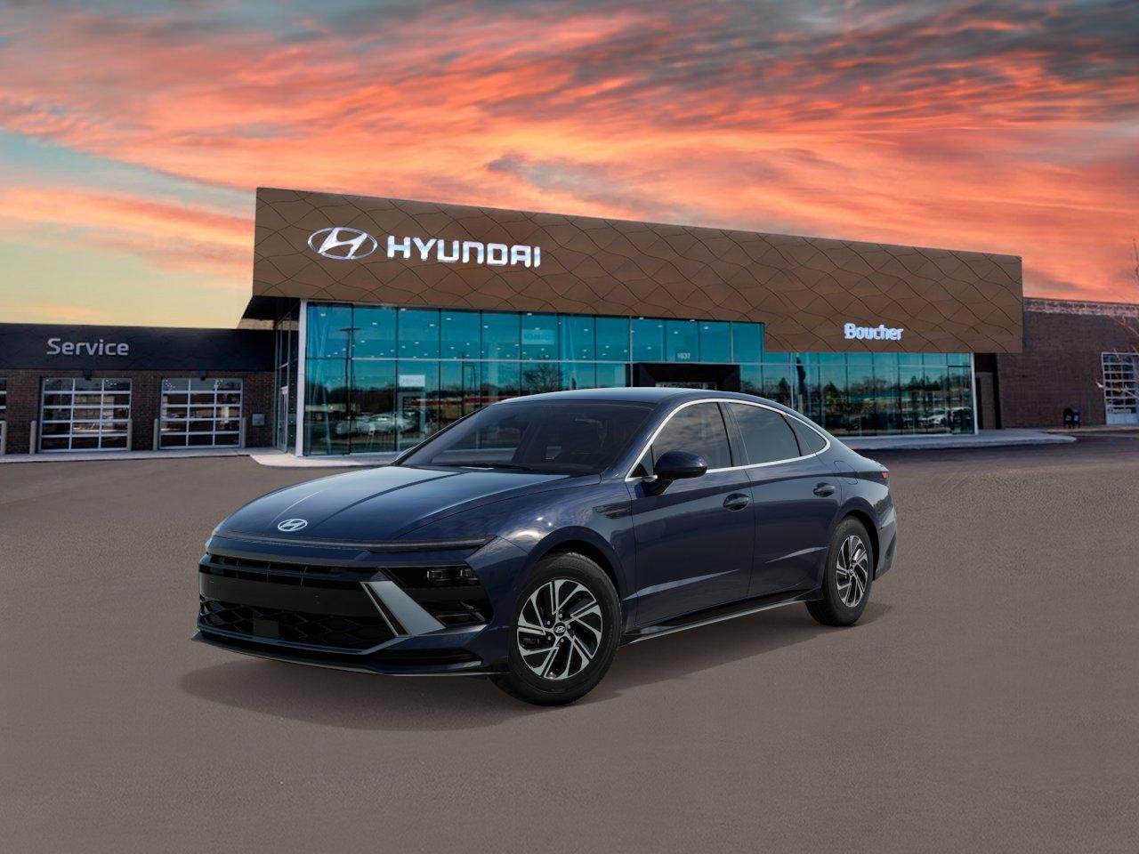 New 2026 Carbon Blue Hyundai Blue image 1