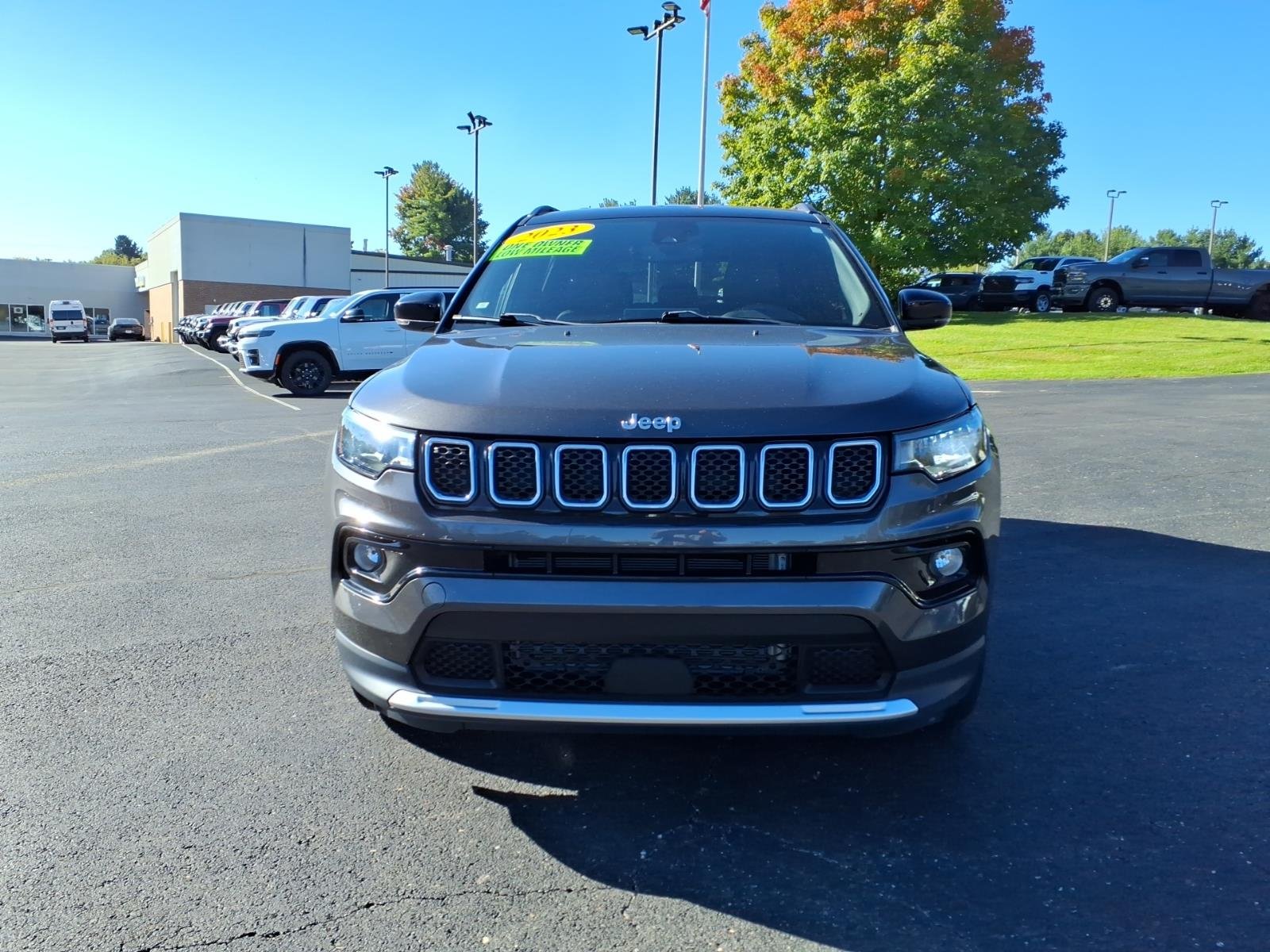 Certified Used 2023 Granite Crystal Metallic Clear Coat Jeep Limited image 2