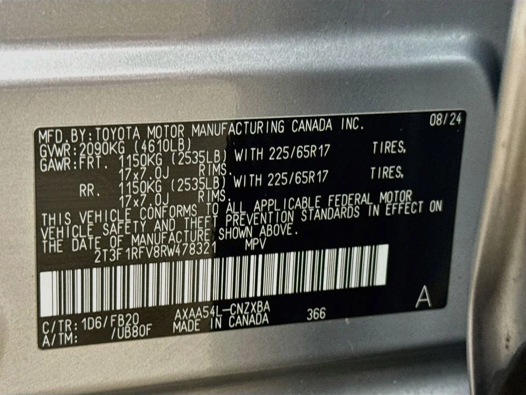 Certified Used 2024 Silver Sky Metallic Toyota LE image 29