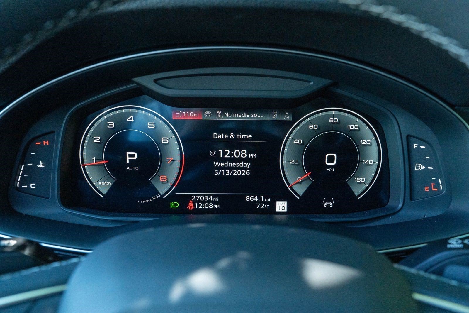 Used 2025 Mythos Black Metallic Audi Premium Plus image 23