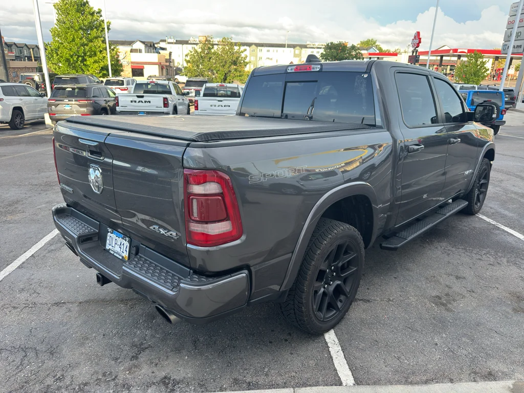 Used 2022 Granite Crystal Metallic Clearcoat Ram Laramie image 5