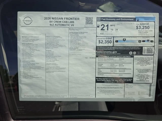 New 2026 Gun Metallic Nissan SV image 29