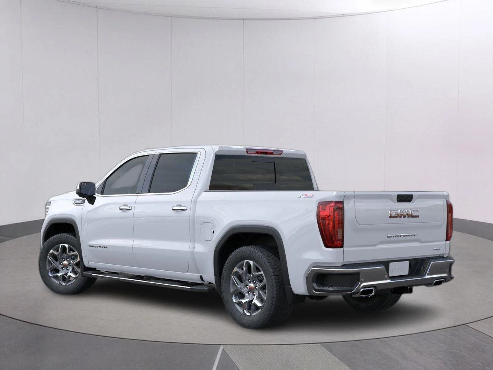 New 2026 Glacier White Tricoat GMC SLT image 3