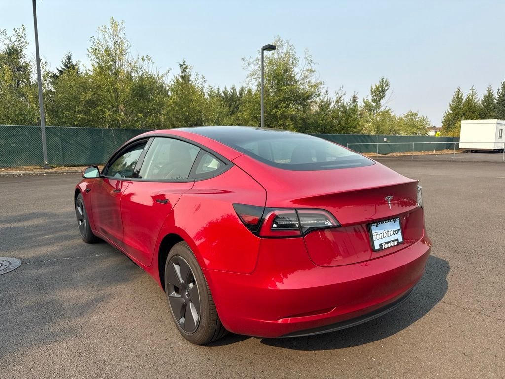 Used 2023 Red Multi-Coat Tesla Base image 5