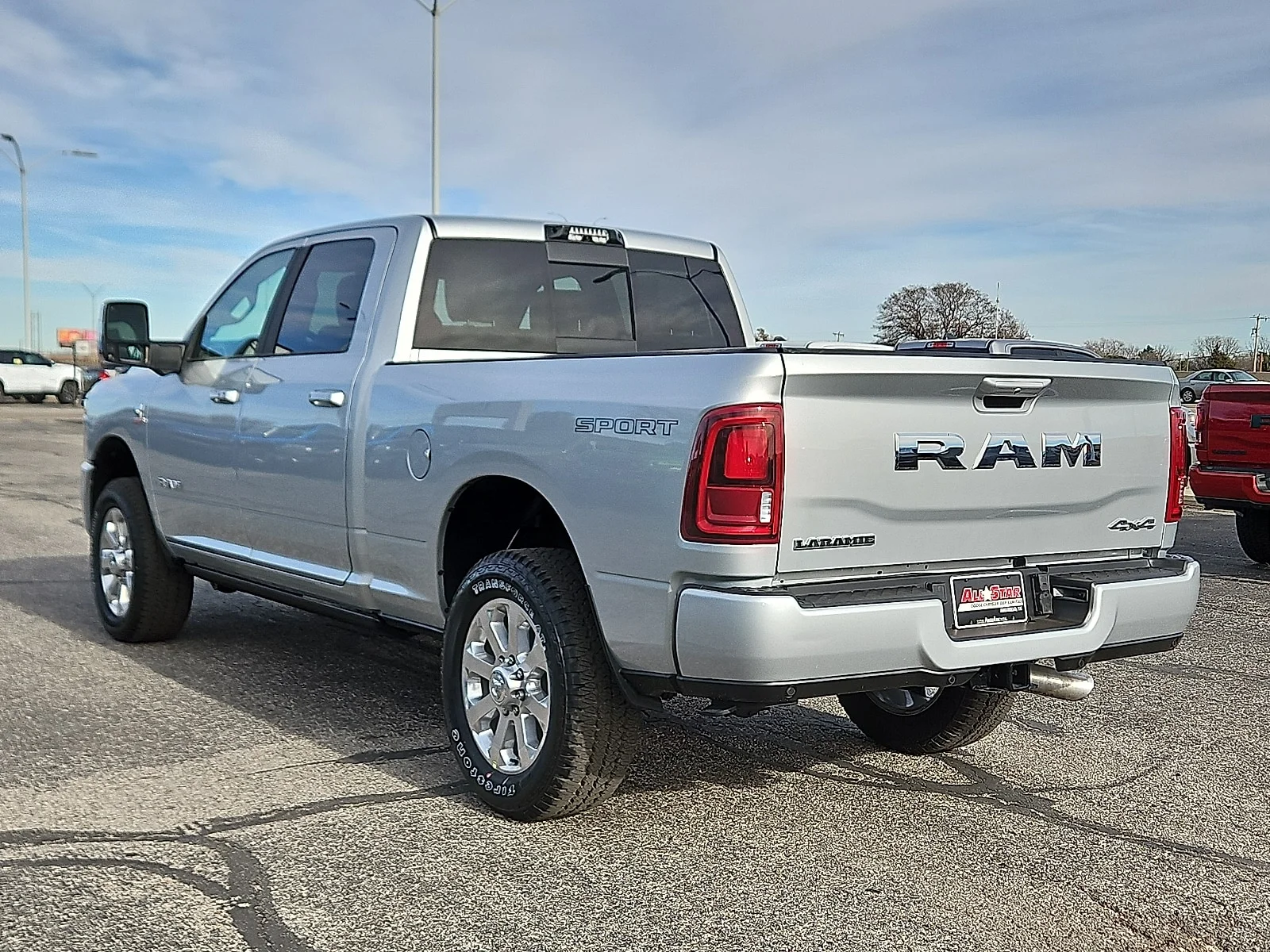 New 2026 Silver Zynith Ram LARAMIE CREW CAB 4X4 6